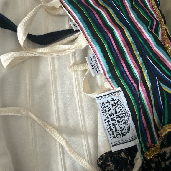 Vintage fantasy clowncore regency corset - Picture 10 of 13